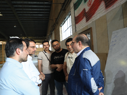 بازدید مدیران هلدینگ کاوه پارس مرداد 1404